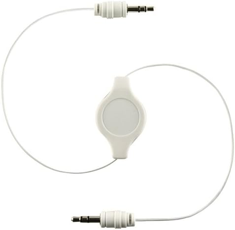 Insten 3.5mm Car Audio Auxiliary Retractable Cable for iPod