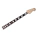WUQIMUSC Maple Bass Guitar Neck 20 Fret 34 inch replacement for 5 String P Bass Neck Rosewood Fretboard
