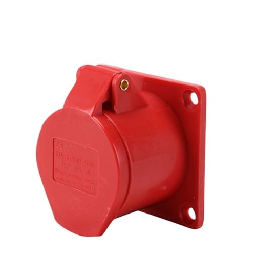 1PCS IP44 Waterproof Industrial Cable Connector - 16A 380V-415V Male Female Electrical Power Conditioning(314)