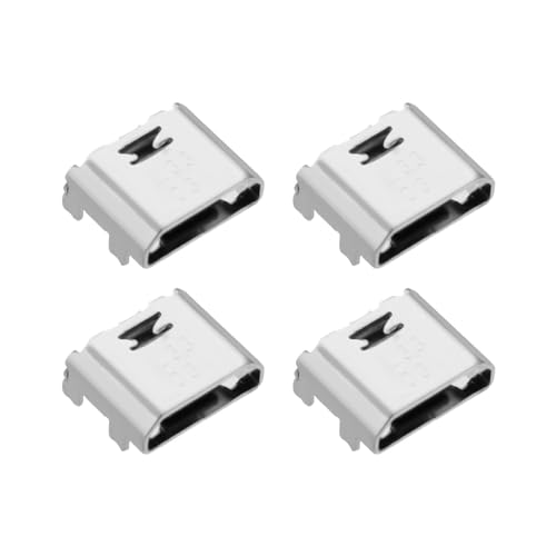 Create idea 4 Conectores de Puerto de Carga Micro USB Compatible con Samsung Galaxy Tab A6 SM-T580...