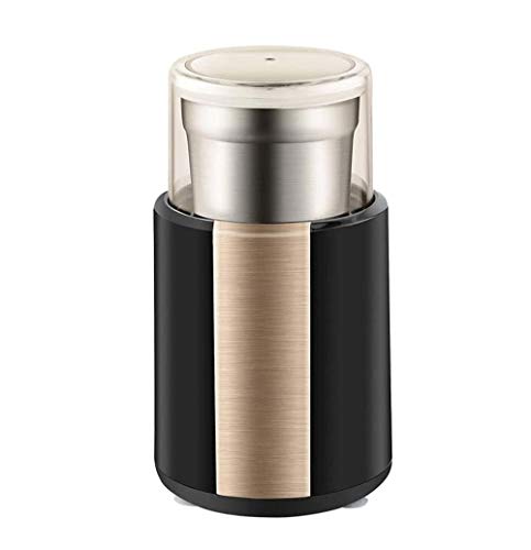 ZOUSHUAIDEDIAN Elektrische Kaffeemühle, Gewürzschleifer mit abnehmbarem Edelstahlbecher, for Kaffeeliebhaber