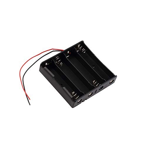 TECHDELIVERS® 1pcs 18650 Battery Holder Case 4 cell Battery Box 4 slot Plastic Battery Case for DIY (B0973F9G6F) Amazon Price History, Amazon Price Tracker