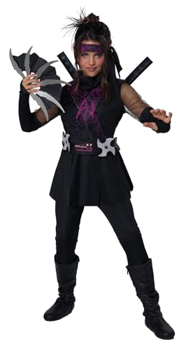 Disfraz completo Ninja-X para niñas talla M