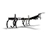 Agri-Fab 45-0264 Ground-Engaging Attachment Sleeve Hitch Row Crop Cultivator