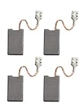Serenophile Lot de 4 balais de charbon pour moteur électrique, pièce de rechange, pour Bosch GSH 11E, 10DC, 11DE, 10C, MH 10 SE, 11316EVS, 11317EVS