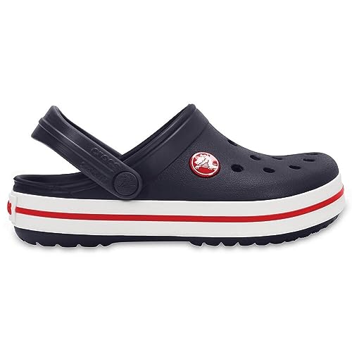 Image of crocs Unisex-Baby Crocband Kids Navy Sandals-C4C5 (10998-410)