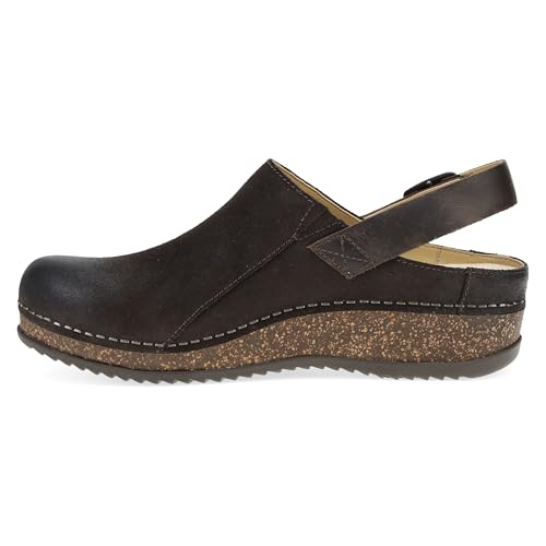 Image of Dansko Merrin Sling-Back Mule Clog for Women-Dual-Density Cork /EVA Midsole and Lightweight Rubber Outsole Provide Durable and Comfortable Ride