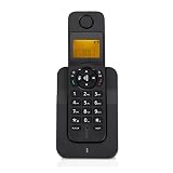 GELTDN Système téléphonique sans Fil Extensible avec 1 combiné, appelant IDENTIFIANT/Appel en Attente, réglable LCD Luminosité, téléphone Portable (Color : Color Randomly)