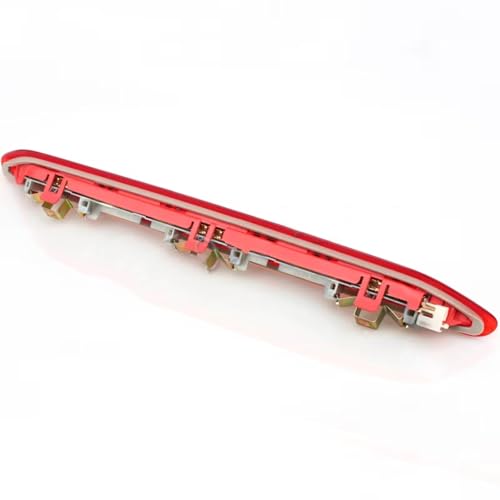 QILINGS Luci di Stop LED per Polo 9N 2002-2010, Rosso, Montaggio Alto, Terza Luce Freno