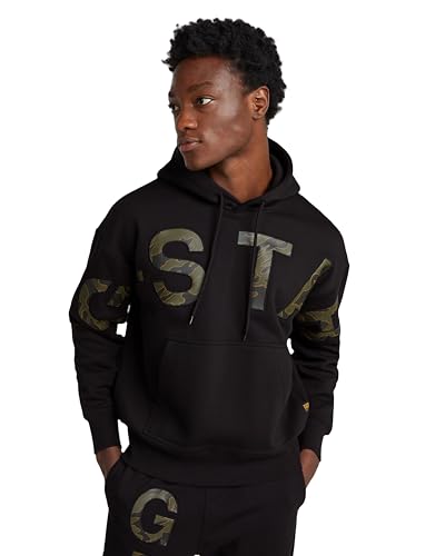 Sweat G-Star loose homme avec capuche pour un style urbain au quotidien