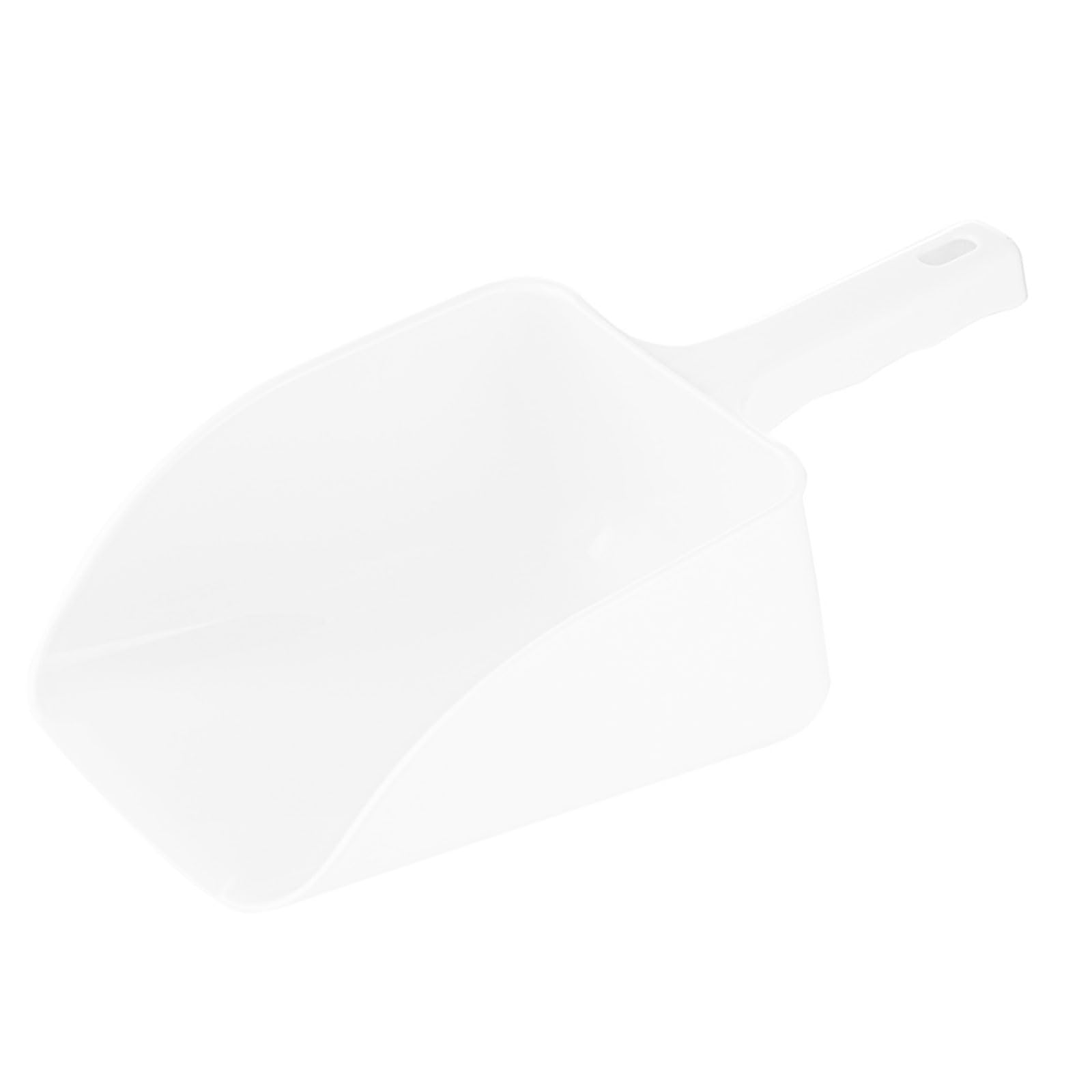 LiRRvb Multipurpose White Ice Scoops with Large Capacity for Quick Scooping of Ice Candy Popcorns and Spices Freezers Scoops