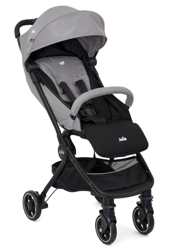 Joie 'Pact Lite' City kinderwagen grijs flanel met regenhoes en reistas