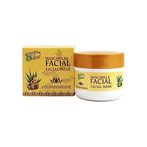 Mascarilla facial Argan-Aloe con jugo de aloe vera, argán y arcilla Cover