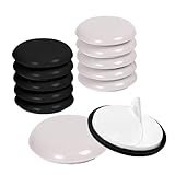 Möbel-Bodenschoner, 25 mm, Auto-Stick-Pad, keine Kratzer, Geräuschreduzierung, selbstklebend, Stuhlbeinpolster für Zuhause, Mieter, Tischunterlagen, 12 Stück