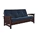 DHP 6-inch Coil Futon Full Size Mattress (only), Blue