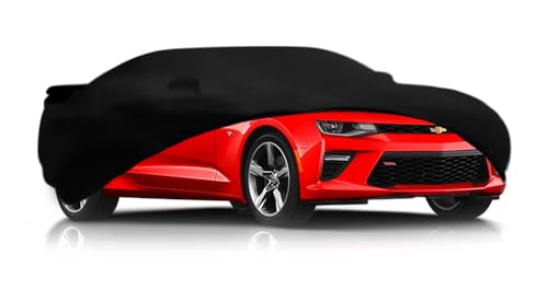 Image of The Ultimate Outdoor Protection for Camaro Full Car Cover by 55tech. Crafted with Precision, Protect Again UV Rain Dust and Other Elements (Camero Standard Oxford- NO Cotton Liner)