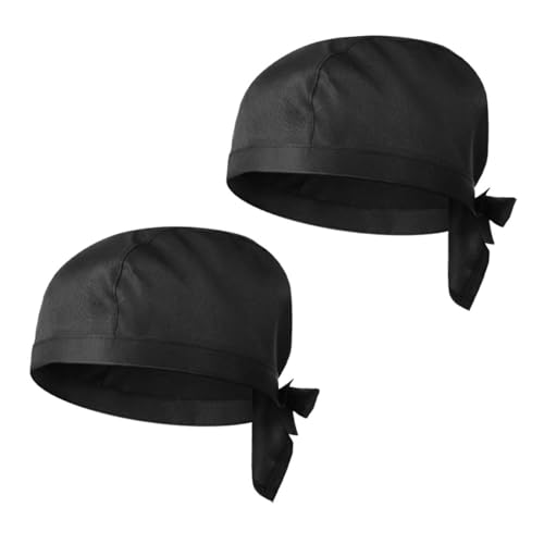 2 Stück Kochmütze Unisex Kochmütze,Kochmütze Herren Kochmütze Damen Chef Kochmützen Erwachsene Chefkoch Mütze Verstellbar Professionel Küchenuniform für Herren Frauen Restaurant Kochen BBQ Backen., 4.99 €