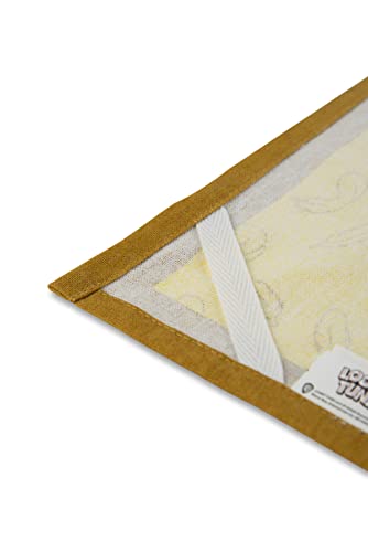 Excelsa Tweety Kitchen Towel 100% Cotton 70 x 50 cm with Hole, Front Decoration Tweety, Back White and Yellow Border, Cm. 70 x 50 - Image 2