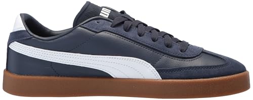 Image of Puma Men's Club II Era, Club Navy-Puma White, 9