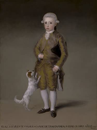 Toile decoration salon Don Vicente de Francisco de Goya affiche haut de gamme 60x90