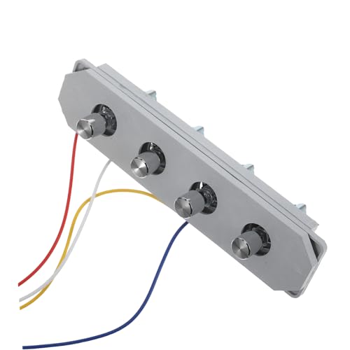 HOMSFOU Range Hood Pushbutton Switch Button Plastic Key Board Replacement