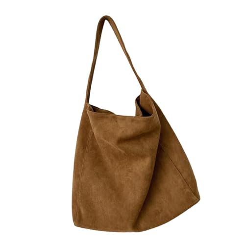 Sac à main souple à bandoulière grand format pour travail, école et voyage