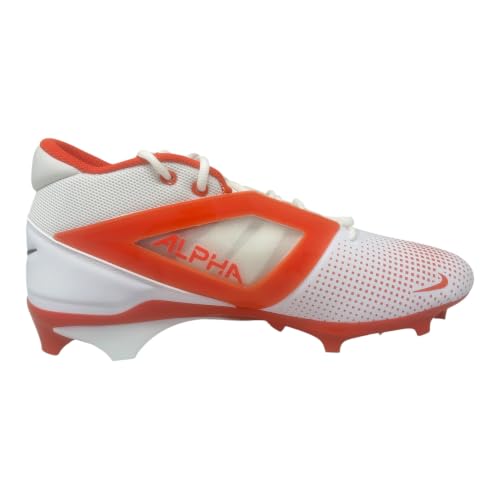 Image of Nike Alpha Menace 4 Elite Football Cleats (FD7036-600, University Red /Team Red /Black /White)