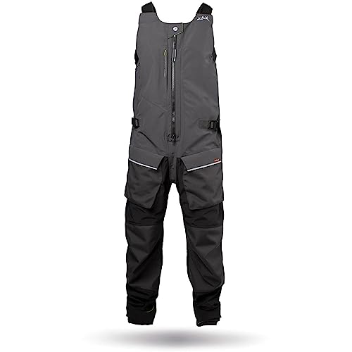 Zhik Hombre OFS800 Offshore Sailing Yachting and Dinghy Salopettes - Negro - Transpirable Impermeable A Prueba de Salpicaduras