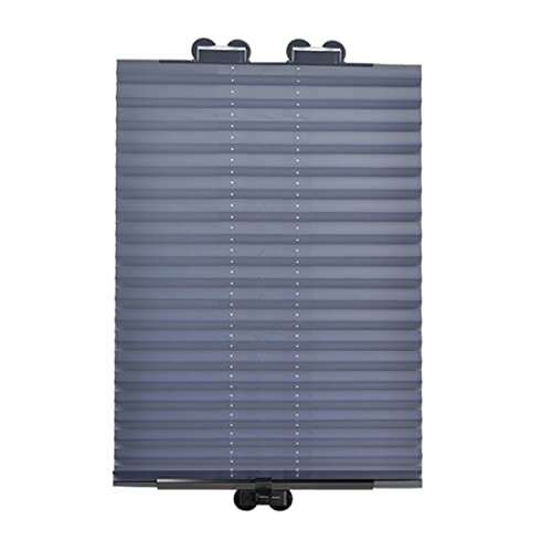 JRPT Sonnenschutz Blackout Saugnapfbecher Faltenrolle Blind Ohne Bohrungen Erforderlich, Leicht Zu Installierbare Sonnenschutzvorhang Für Das Büro Des Autos/46 * 115Cm/18 * 45In Cover
