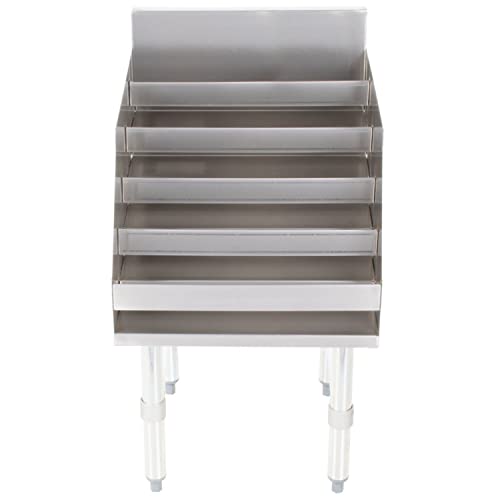 Soporte para botellas de licor de acero inoxidable 5 niveles 18x23 pulg miniatura 2