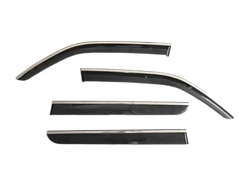 Déflecteur vitre latérale pour Land Cruiser LC300 2021-2023 en plastique noir
