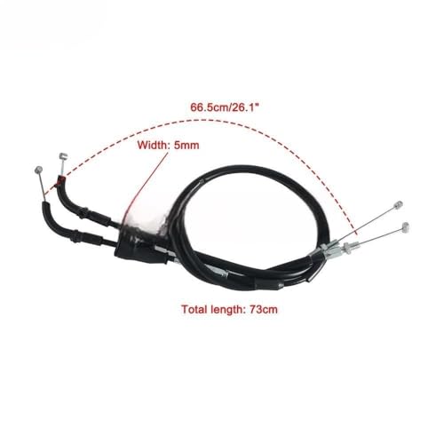 Câble d'accélérateur moto Yamaha YZF-R1 2007-2014 câble de gaz commande - 3