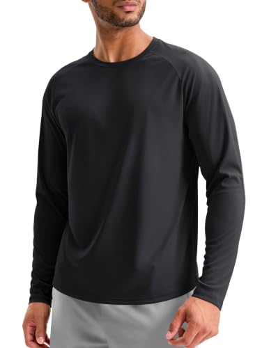 Soothfeel - Soothfeel Men's Workout Shirts Long Sleeve Athletic Running Tops Quick Dry (15% Off Amazon Deal)
