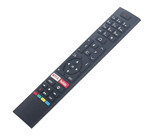 AULCMEET CT-8557 RC43157 sub CT-8558 RC43159 Replacement Remote Control Compatible with Toshiba 4K OLED Smart TV 43UA3A63DG 50UA3A63DG 55QA4C63DG RM-C3602 P50UA2031A CT-8558 - Image 2