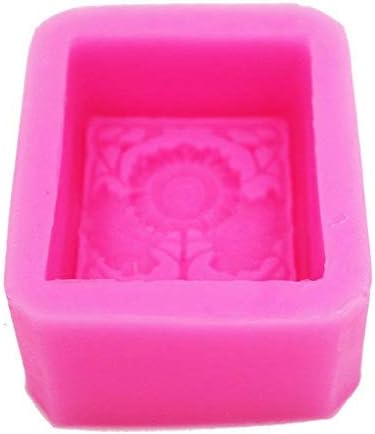 Miniatura 4 de YSCEN - Moldes de silicona para girasol, Life is Good Craft - Molde de de jabón de silicona, moldes de manualidades de flores, moldes de jabón