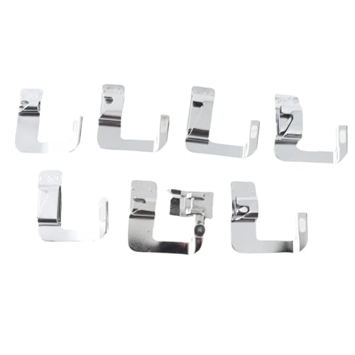 Set de pies para dobladillo enrollado para máquina de coser miniatura 4