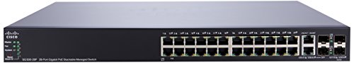 Image of Cisco SG500-28P 28 Port Gigabit POE 500 Series Stackable Managed Switch
