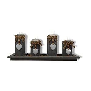 X-Institute Nordic Holz Teelichthalter Set