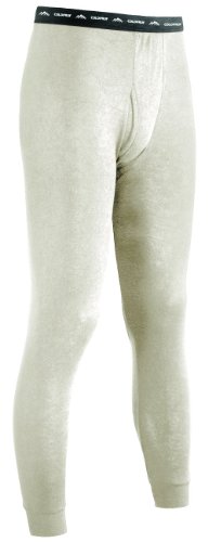 ColdPruf Men's Authentic Dual Layer Wool Plus Base Layer Bottom, Oatmeal, X-Large Tall 92FXLOM