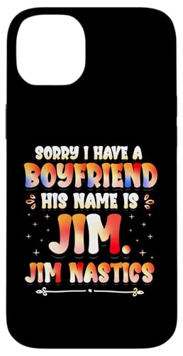 Sorry I Have A Boyfriend Jim Nastics �ʔ����̑� �X�}�z�P�[�X iPhone 14 Plus �p