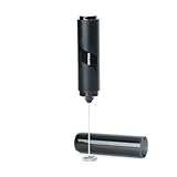GRIFEMA Mini Batidora Espumador, Batidora de Leche Espuma Electrico 13000 RPM, Funciona con Pilas, ErgonóMico, Portabilidad Espumadera de Leche para Cappuccino, Café Bulletproof, Matcha