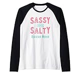 Riviera Maya México Sassy Souvenir Camiseta Manga Raglan