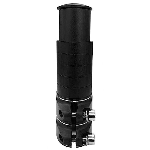 Prolongateur de tige de fourche universel pour guidon de vélo noir 138mm