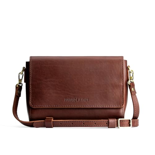 Image of Portland Leather Goods Metro Crossbody Bag for Women - Handmade from the Finest Full-Grain Hides