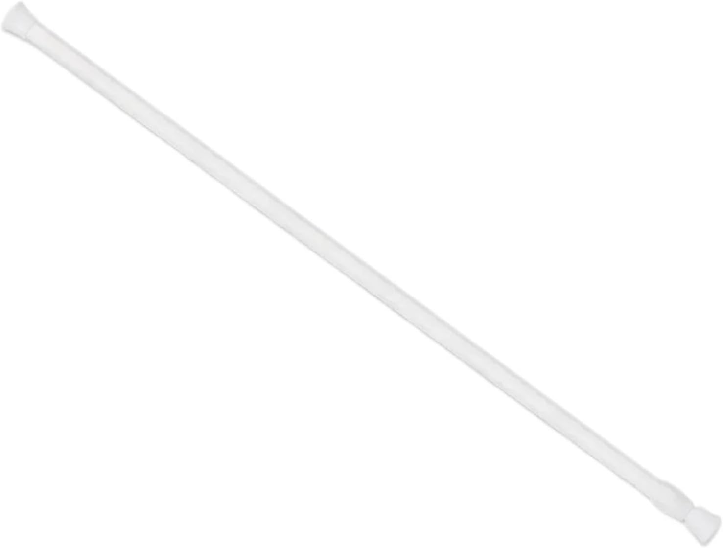 Spring Tension Rods 30-110CM Multi Purpose Spring Loaded Extendable Telescopic Curtain Pole Tension Rail Net Voile Rods(55-90cm)