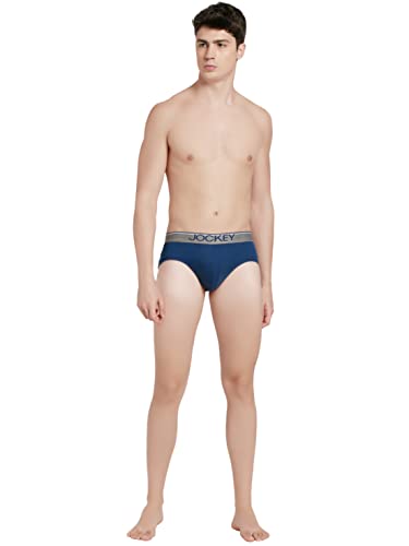 Image of Jockey 8037 Men's Super Combed Cotton Solid Brief with Ultrasoft Waistband