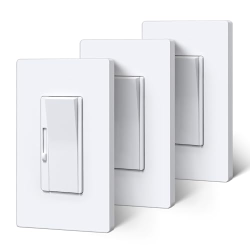 BESTTEN Super Slim Slide Dimmer 3-Pack