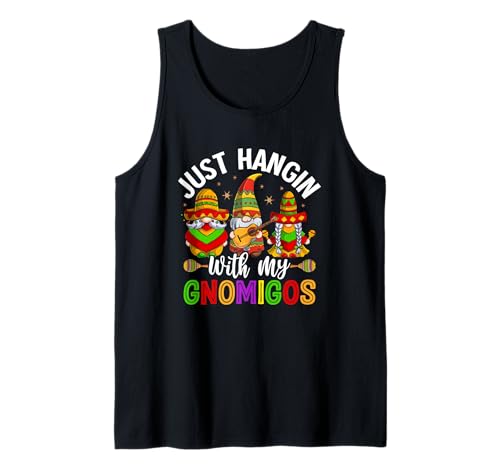 Solo Hangin Con Mis Gnomigos Camiseta sin Mangas