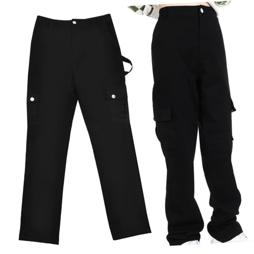 Pantalon cargo filles et femmes idéal pour le travail décontracté et les sorties de week-end