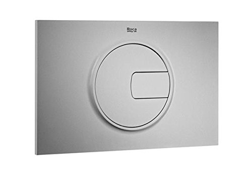Roca In-Wall A890098002 - Placa accionamiento PL4 Dual lacada gris